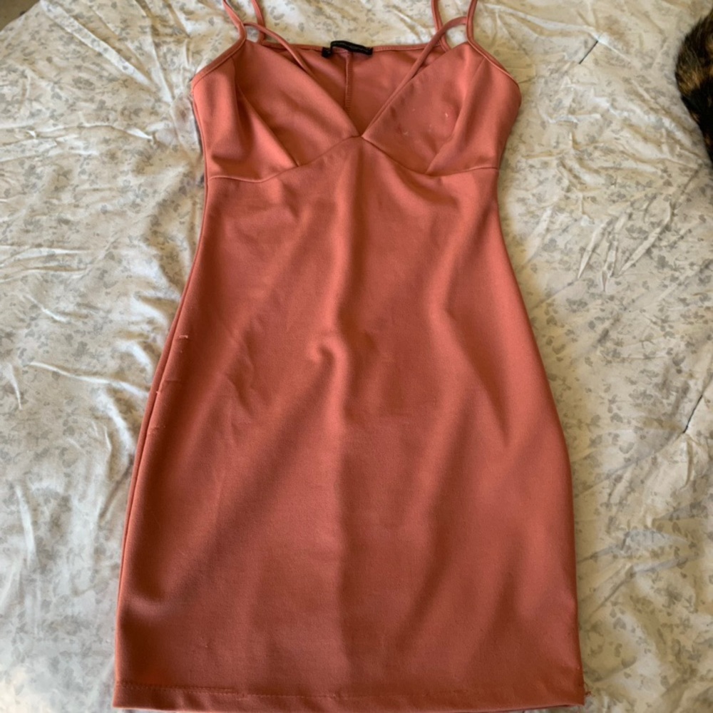 Mauve pink dress